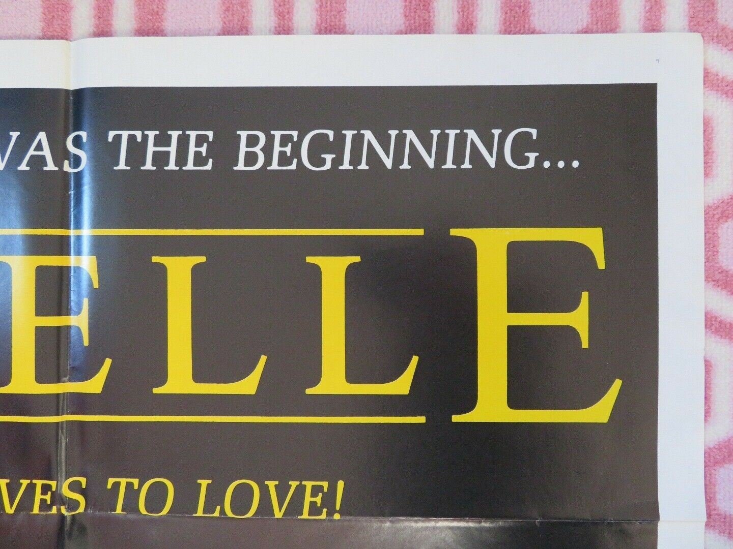 GISELLE US ONE SHEET POSTER ALBA VALERIA 1981 - Rendezvous Cinema