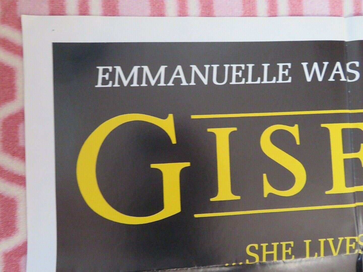 GISELLE US ONE SHEET POSTER ALBA VALERIA 1981 - Rendezvous Cinema