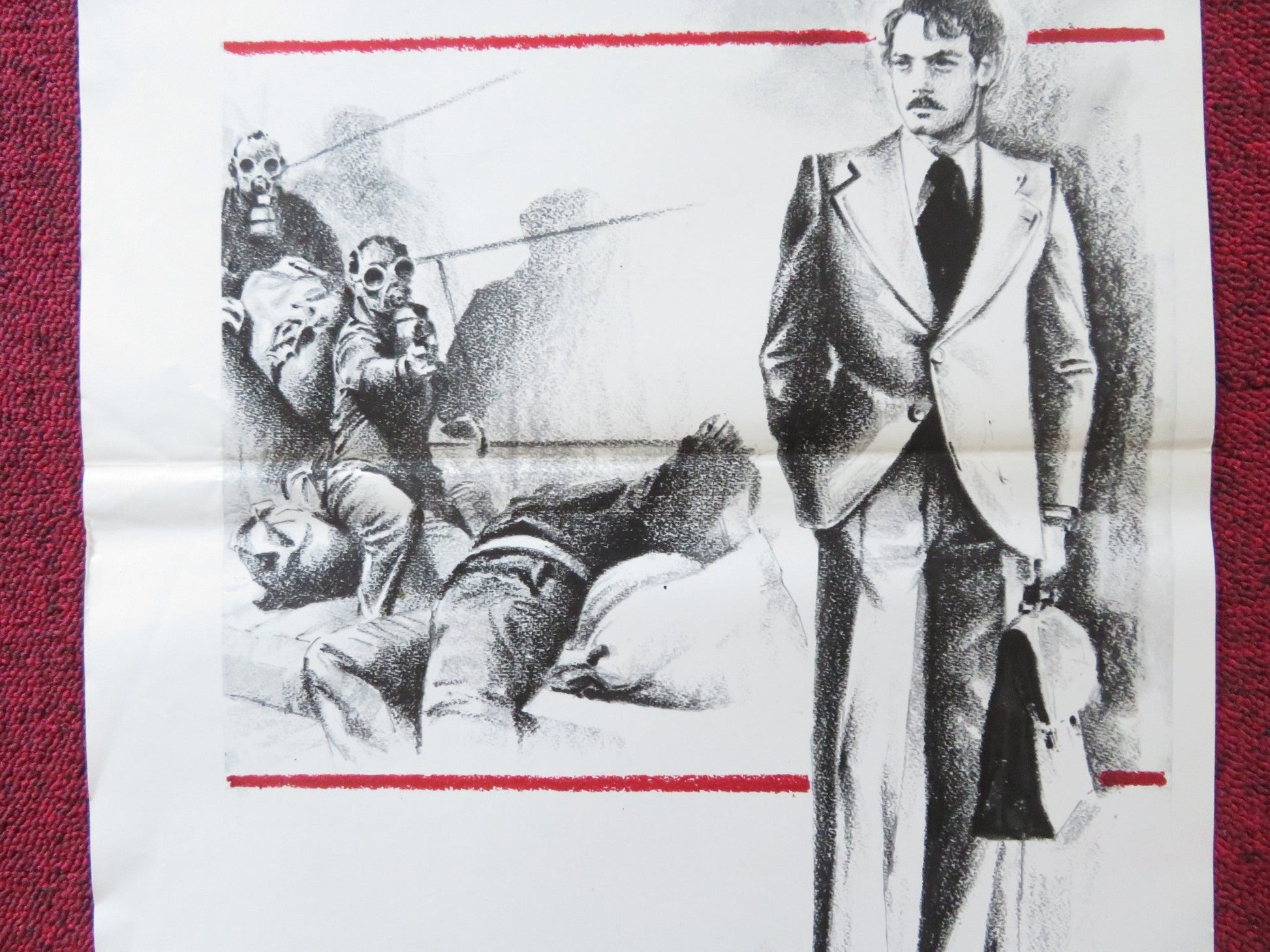 GIUDICE D'ASSALTO ITALIAN LOCANDINA POSTER PATRICK DEWAERE AURORE CLEMENT 1977 Rendezvous Cinema Movie posters