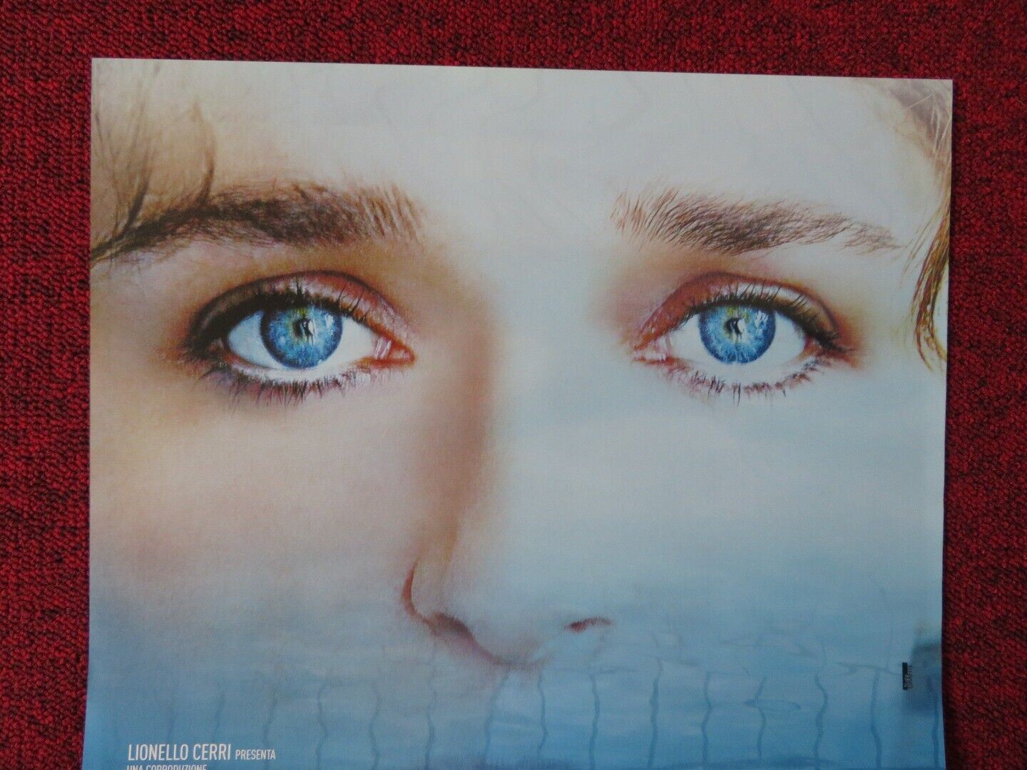 GIULIA NON ESCE LA SERA ITALIAN LOCANDINA (25.5"x12.5") POSTER V MASTAGOLI 2009 Movie posters