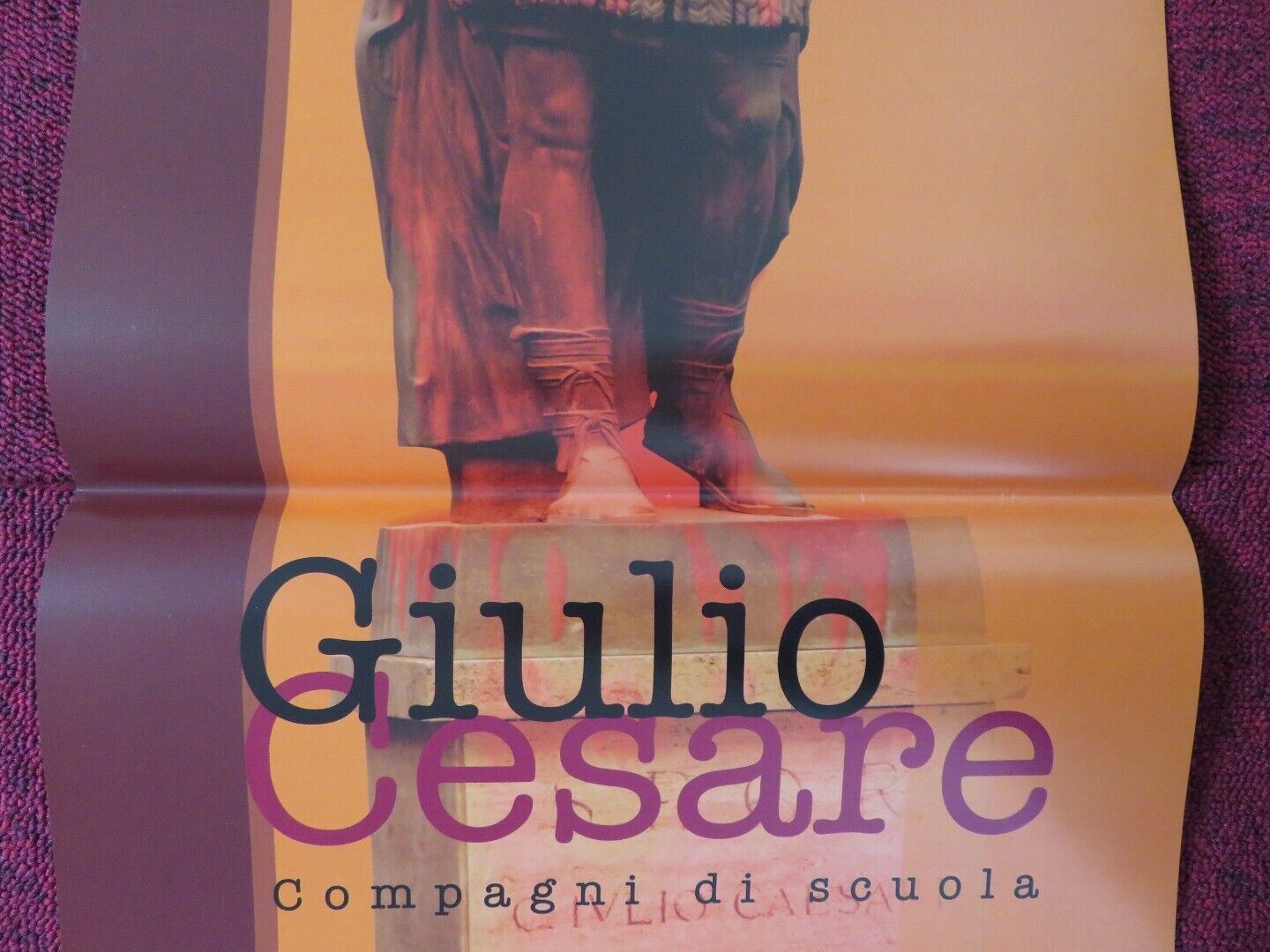 GIULIO CESARE COMPAGNI DI SCUOLA ITALIAN LOCANDINA (26.5"x12.5") POSTER 2014 Movie posters