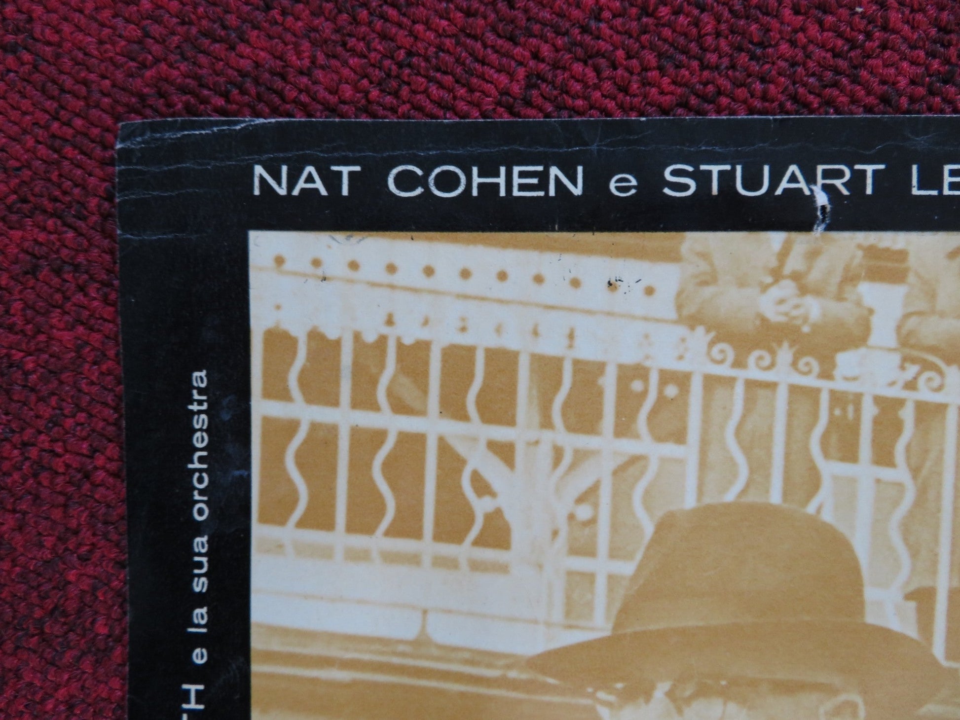 GIUNGLA DI CEMENTO ITALIAN FOTOBUSTA POSTER STANLEY BAKER MARGIT SAAD 1960 Rendezvous Cinema Movie posters