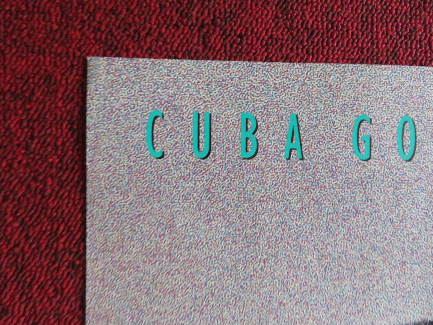 GLADIATOR FOLDED US ONE SHEET POSTER JAMES MARSHALL CUBA GOODING JR. 1991 Rendezvous Cinema Movie posters