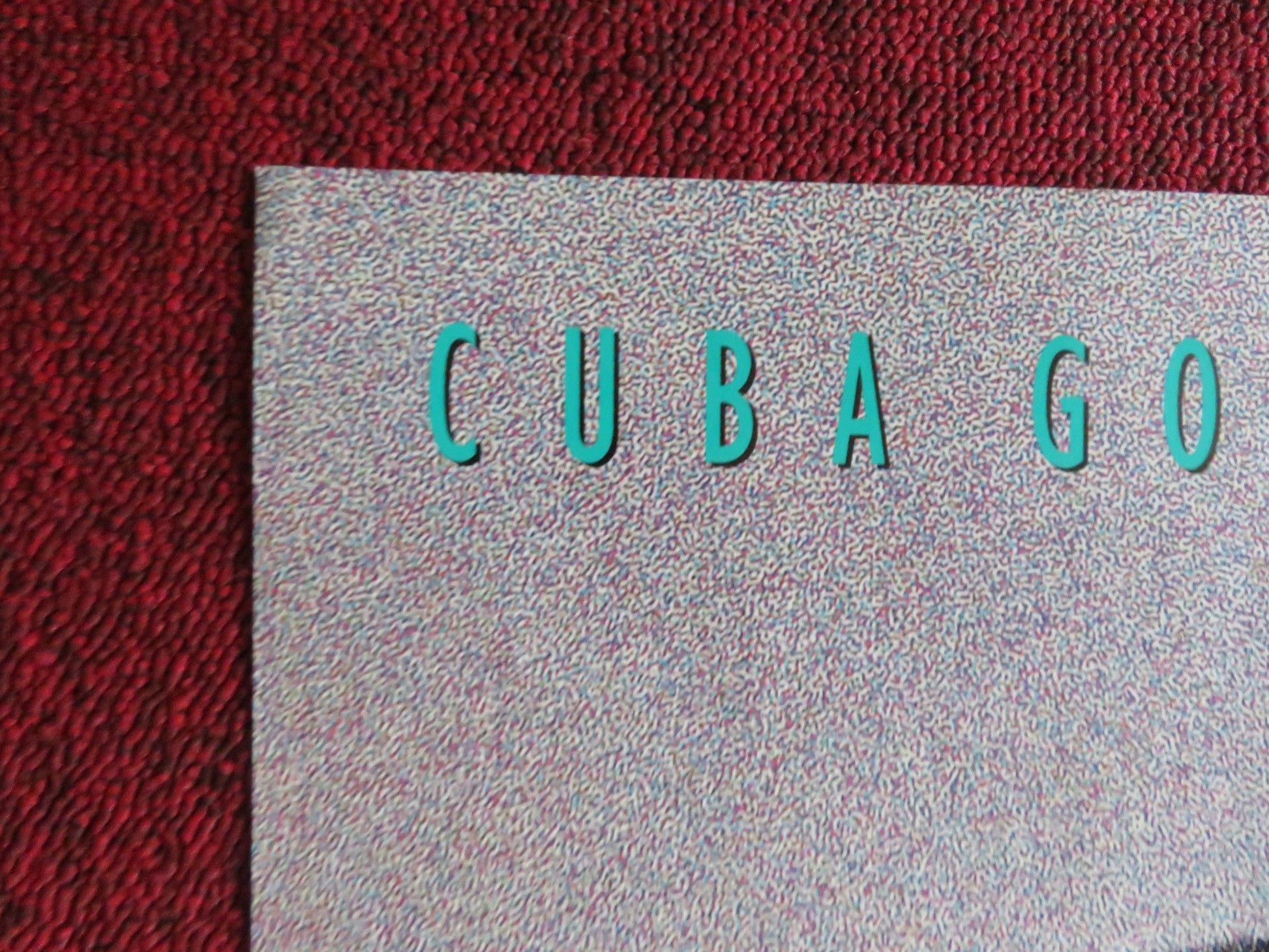 GLADIATOR FOLDED US ONE SHEET POSTER JAMES MARSHALL CUBA GOODING JR. 1991 Rendezvous Cinema Movie posters