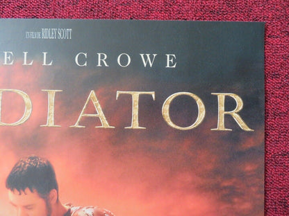 GLADIATOR FRENCH (16"x 21") POSTER RIDLEY SCOTT RUSSELL CROWE 2000 Movie posters