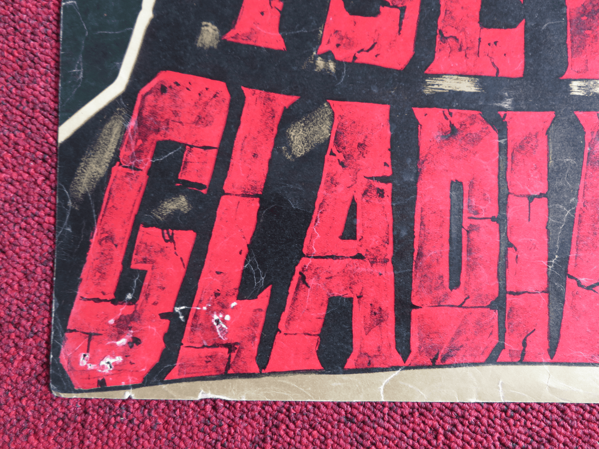 GLADIATORS 7 ITALIAN FOTOBUSTA POSTER RICHARD HARRISON LOREDANA NUSCIAK 1962 Rendezvous Cinema Movie posters