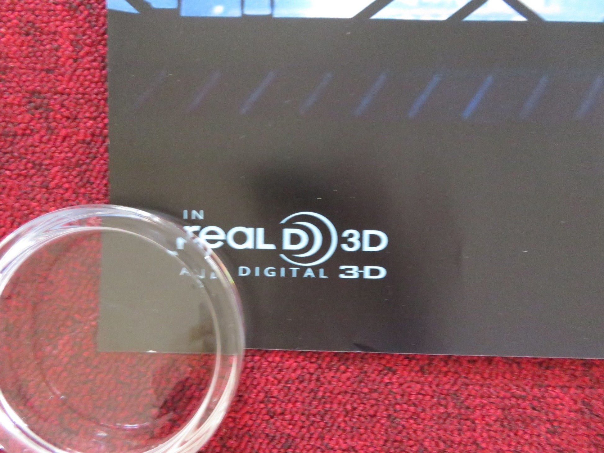 GLEE: THE 3D CONCERT MOVIE UK QUAD (30"x 40") ROLLED POSTER DIANNA AGRON 2011 Rendezvous Cinema Movie posters