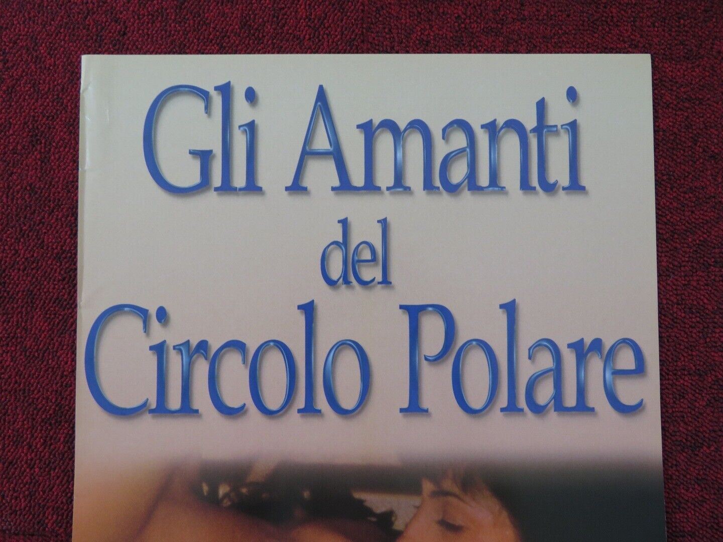 GLI AMANTI DEL CIRCOLO POLARE ITALIAN LOCANDINA (25.5"x12.5") POSTER 1998 Rendezvous Cinema Movie posters