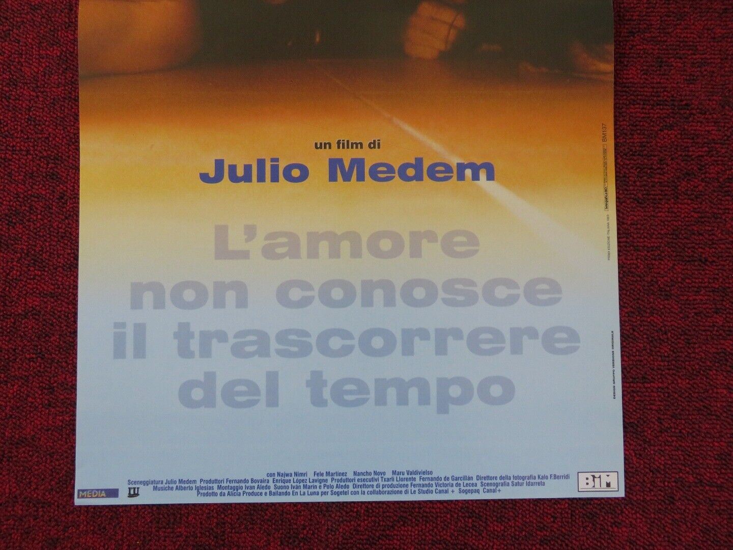 GLI AMANTI DEL CIRCOLO POLARE ITALIAN LOCANDINA (25.5"x12.5") POSTER 1998 Rendezvous Cinema Movie posters