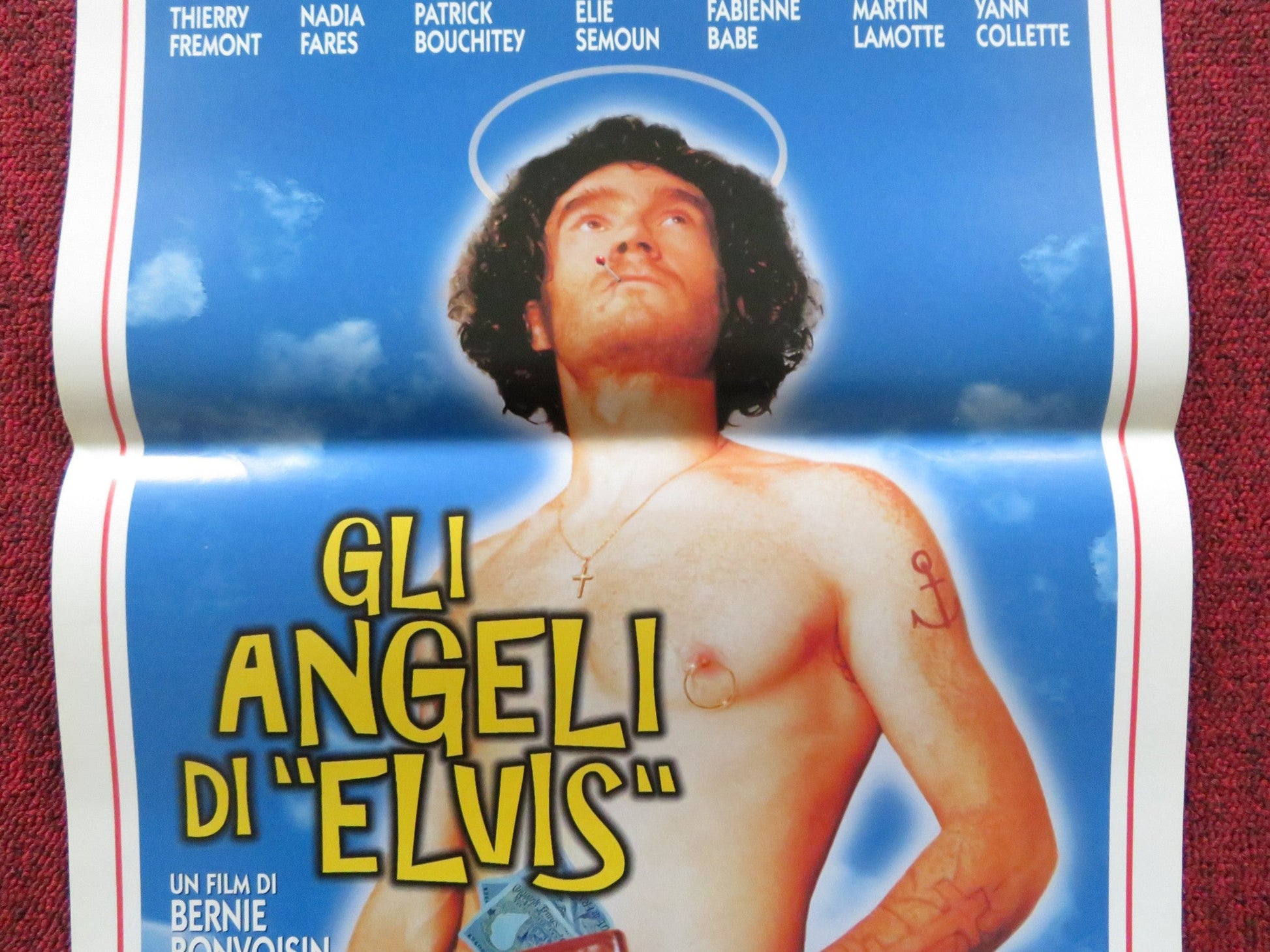 GLI ANGELI DI ELVIS ITALIAN LOCANDINA POSTER THIERRY FREMONT NADIA FARES 1997 Rendezvous Cinema Movie posters