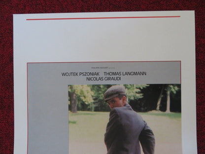 GLI ANNI DI CORSA ITALIAN LOCANDINA (27.5"x13") POSTER MICHEL AUMONT 1988 - Rendezvous Cinema