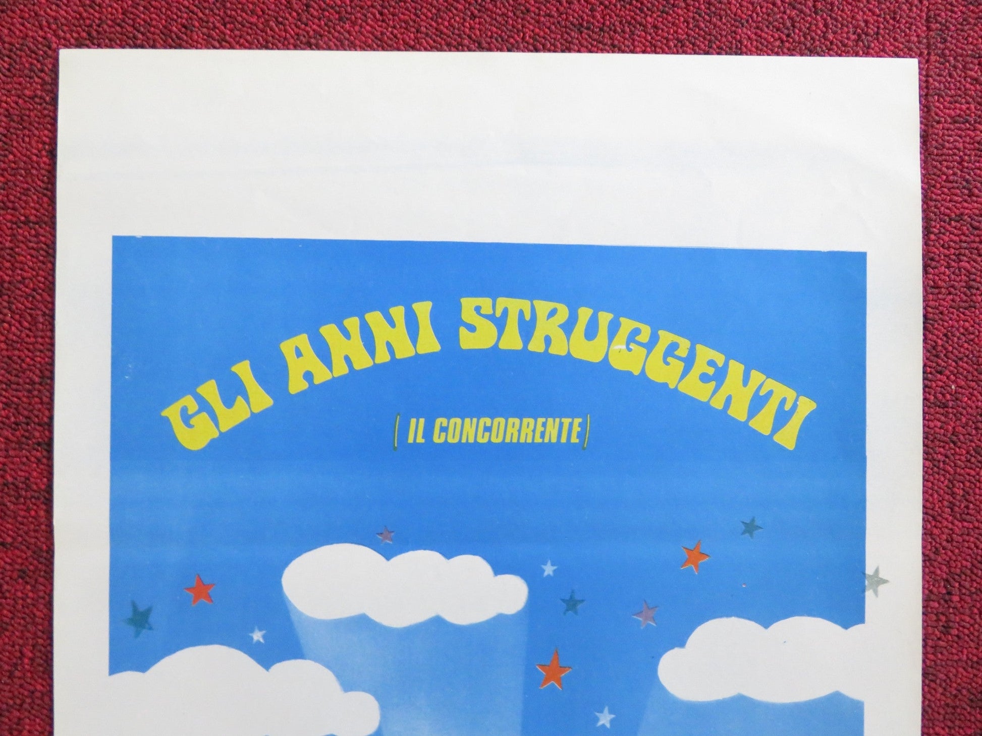 GLI ANNI STRUGGENTI ITALIAN LOCANDINA POSTER FABIO TRAVERSA LAURA LENZI 1979 Rendezvous Cinema Movie posters