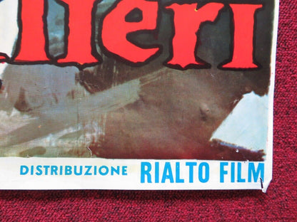 GLI ARDITI DEL 7 FUCILIERI ITALIAN FOGLIO ROLLED POSTER MICHAEL CONNORS 1958 Movie posters
