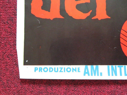 GLI ARDITI DEL 7 FUCILIERI ITALIAN FOGLIO ROLLED POSTER MICHAEL CONNORS 1958 Movie posters