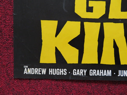 GLI EREDI DI KING KONG ITALIAN FOGLIO ROLLED POSTER AKIRA KUBO JUN TAZAKI 1968 Movie posters