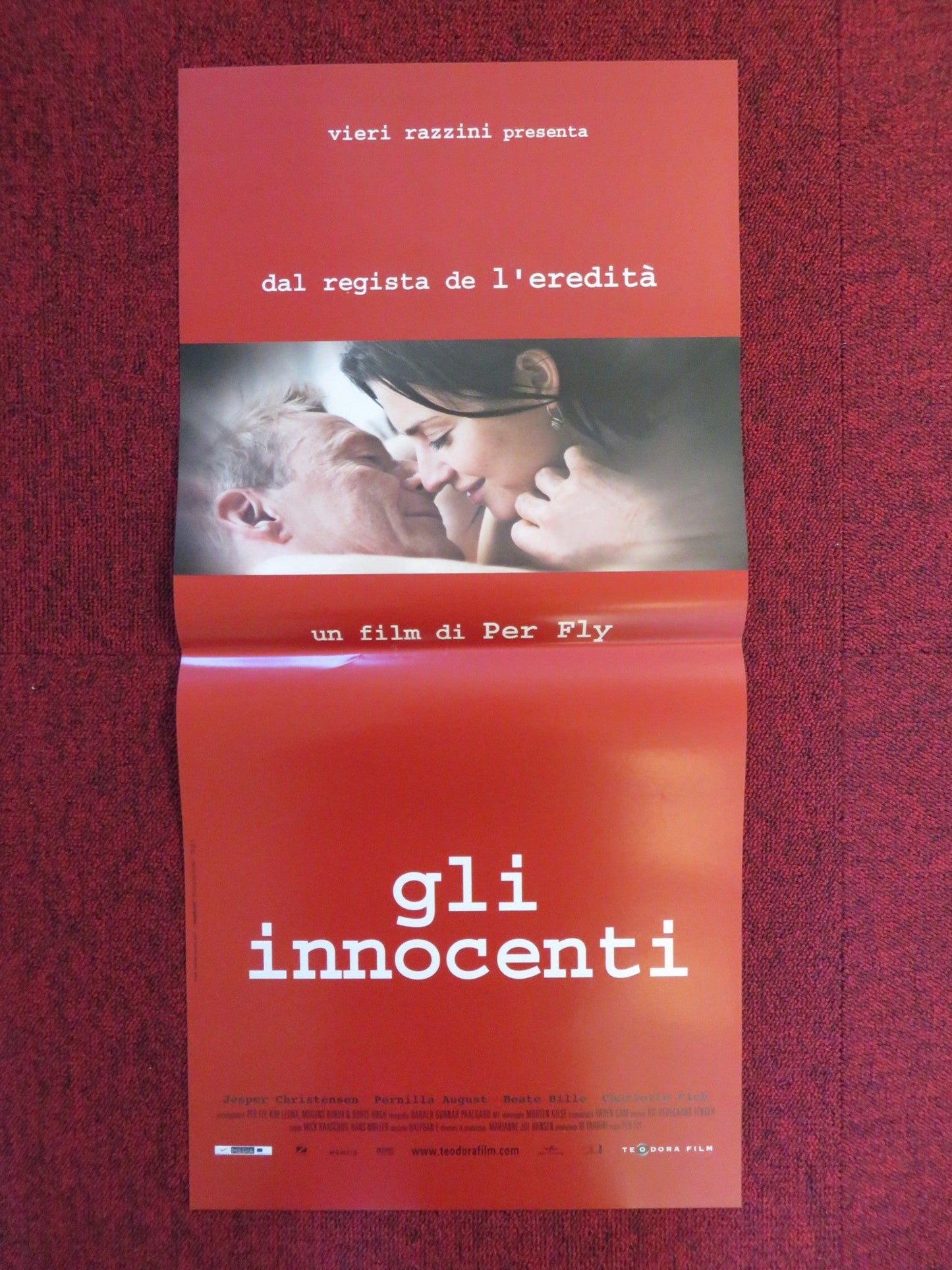 GLI INNOCENTI ITALIAN LOCANDINA POSTER JESPER CHRISTENSEN PERNILLA AUGUST 2005 Rendezvous Cinema Movie posters