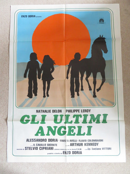 GLI ULTIMI ANGELI ITALIAN 2 FOGLIO POSTER NATHALIE DELON PHILIPPE LEROY 1978 Rendezvous Cinema Movie posters