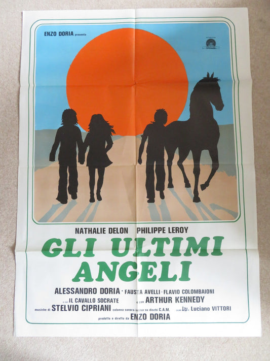 GLI ULTIMI ANGELI ITALIAN 2 FOGLIO POSTER NATHALIE DELON PHILIPPE LEROY 1978 Rendezvous Cinema Movie posters