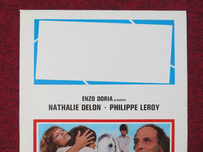 GLI ULTIMI ANGELI ITALIAN LOCANDINA POSTER NATHALIE DELON PHILIPPE LEROY 1978 Rendezvous Cinema Movie posters