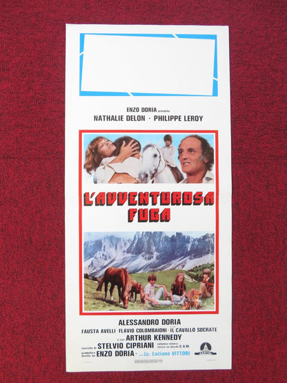 GLI ULTIMI ANGELI ITALIAN LOCANDINA POSTER NATHALIE DELON PHILIPPE LEROY 1978 Rendezvous Cinema Movie posters