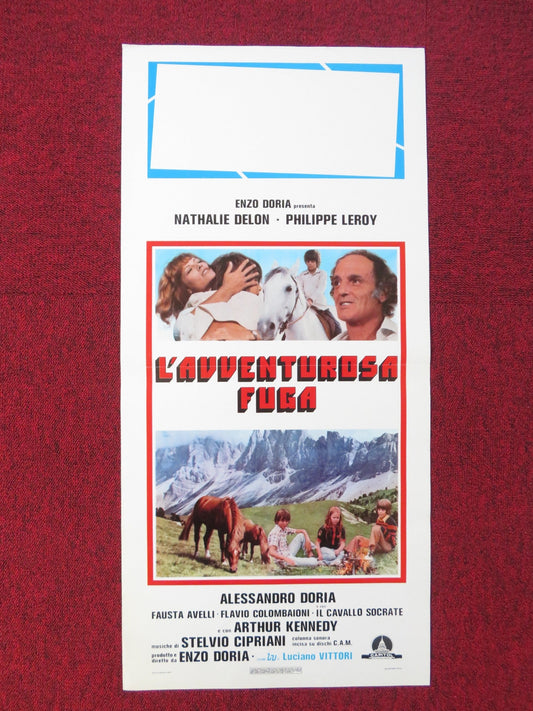 GLI ULTIMI ANGELI ITALIAN LOCANDINA POSTER NATHALIE DELON PHILIPPE LEROY 1978 Rendezvous Cinema Movie posters