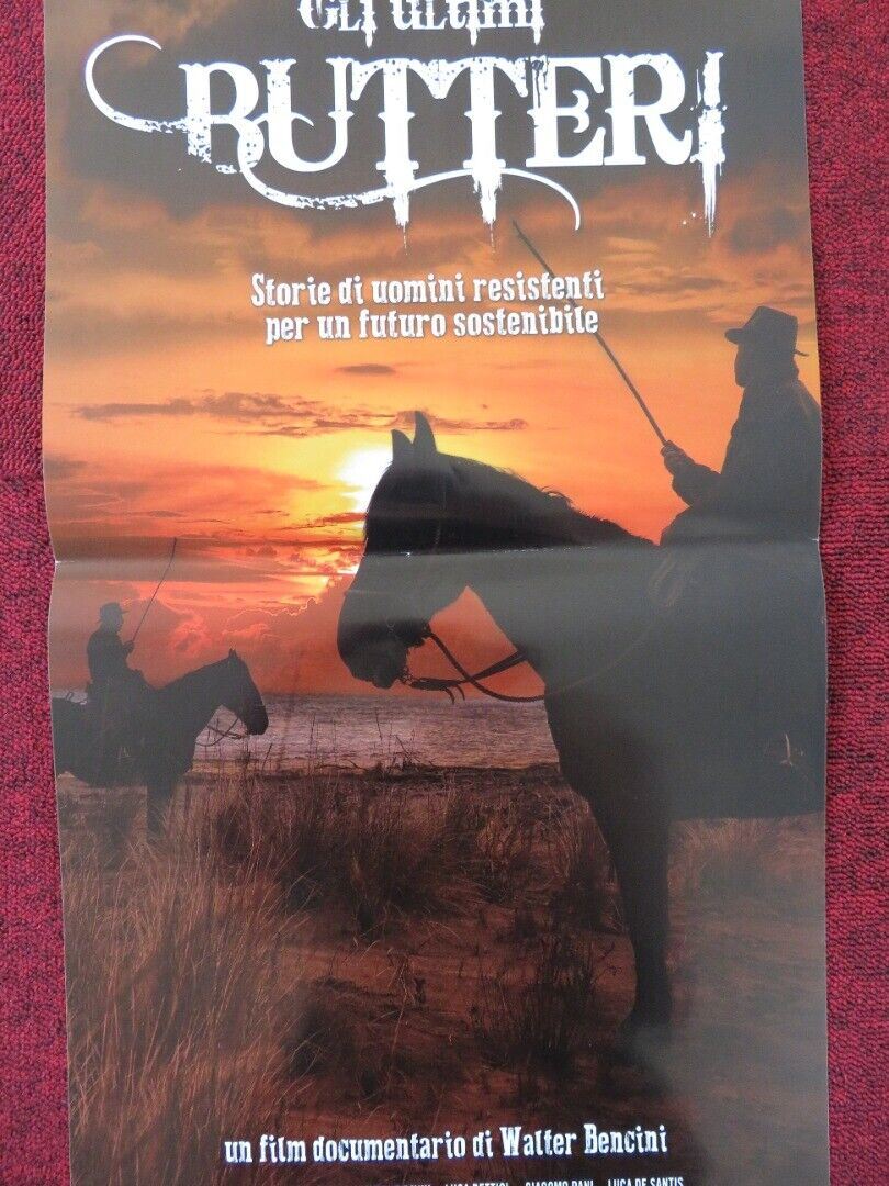 GLI ULTIMI BRUTTERI ITALIAN LOCANDINA (26.5"x12.5") POSTER STEFANO PAVIN 2018 Rendezvous Cinema Movie posters