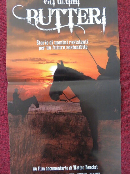 GLI ULTIMI BRUTTERI ITALIAN LOCANDINA (26.5"x12.5") POSTER STEFANO PAVIN 2018 Rendezvous Cinema Movie posters