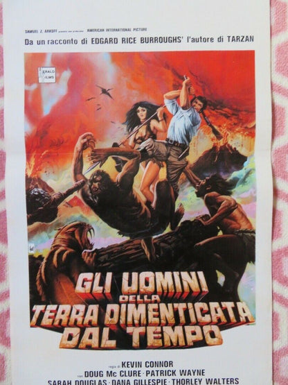 GLI UOMINI DELLA TERRA DIMENTICATA ... ITALIAN LOCANDINA (27.5"x13") POSTER 1978 - Rendezvous Cinema