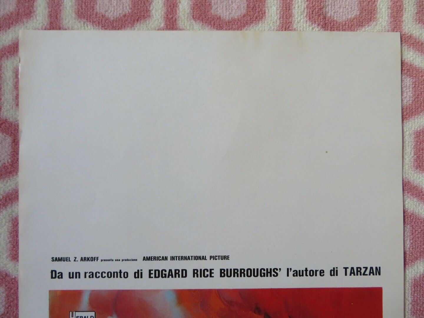 GLI UOMINI DELLA TERRA DIMENTICATA ... ITALIAN LOCANDINA (27.5"x13") POSTER 1978 - Rendezvous Cinema