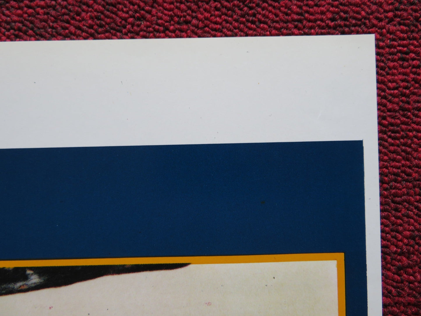 GLI ZOCCOLI D'ORO - A ITALIAN FOTOBUSTA POSTER HICHEM ROSTOM HAMMADI ZAROUK 1989 Rendezvous Cinema Movie posters