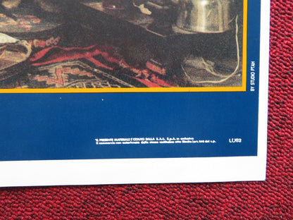 GLI ZOCCOLI D'ORO - C ITALIAN FOTOBUSTA POSTER HICHEM ROSTOM HAMMADI ZAROUK 1989 Rendezvous Cinema Movie posters