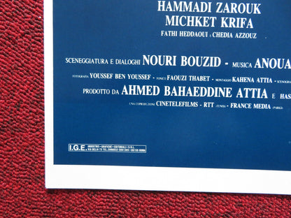 GLI ZOCCOLI D'ORO - D ITALIAN FOTOBUSTA POSTER HICHEM ROSTOM HAMMADI ZAROUK 1989 Rendezvous Cinema Movie posters