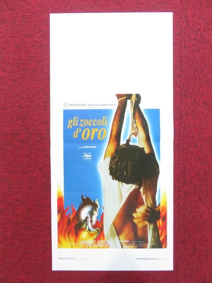 GLI ZOCCOLI D'ORO ITALIAN LOCANDINA POSTER HICHEM ROSTOM HAMADI ZARROUK 1989 Rendezvous Cinema Movie posters