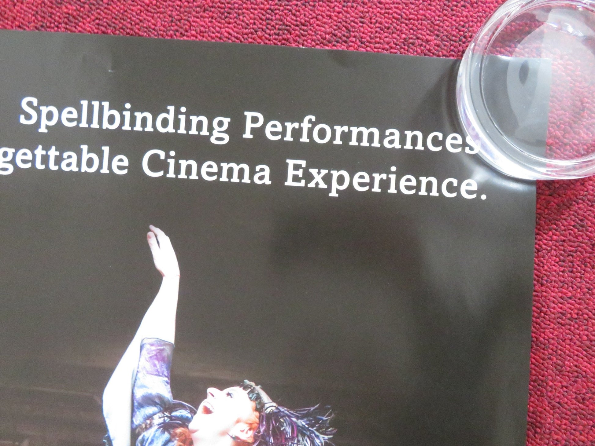 GLOBE ON SCREEN: JULIUS CAESAR ANTONY & CLEOPATRA UK QUAD ROLLED POSTER 2015 Rendezvous Cinema Movie posters