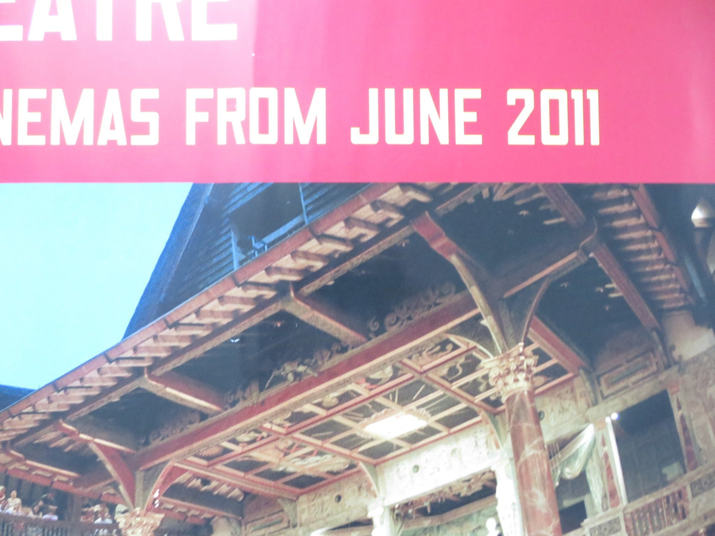 GLOBE THEATRE IN CINEMAS UK QUAD (30"x 40") ROLLED POSTER HENRY IV 2011 Rendezvous Cinema Movie posters