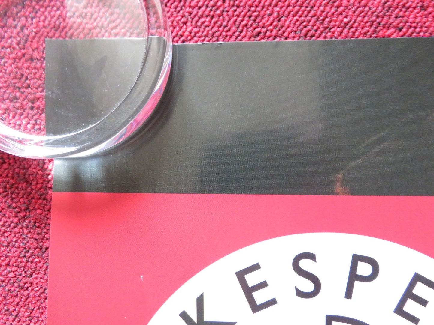 GLOBE THEATRE IN CINEMAS UK QUAD (30"x 40") ROLLED POSTER HENRY IV 2011 Rendezvous Cinema Movie posters