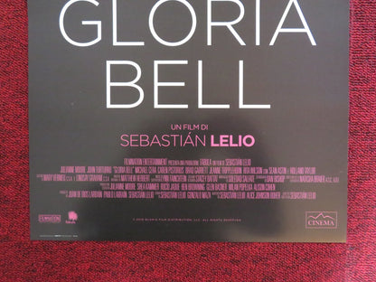 GLORIA BELL ITALIAN LOCANDINA POSTER JULIANNE MOORE JOHN TURTURRO 2018 Rendezvous Cinema Movie posters