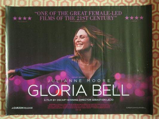 GLORIA BELL QUAD (30"x 40") ROLLED POSTER JUILANNE MOORE 2018 Movie posters