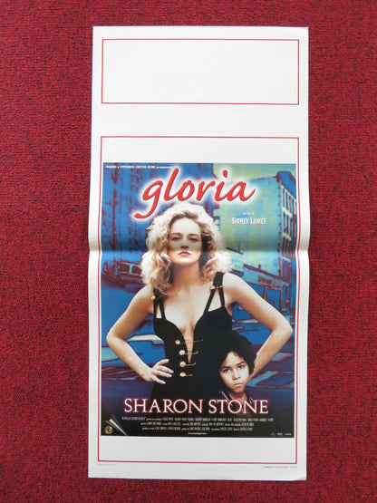 GLORIA ITALIAN LOCANDINA POSTER SHARON STONE GEORGE C. SCOTT 1999 Rendezvous Cinema Movie posters