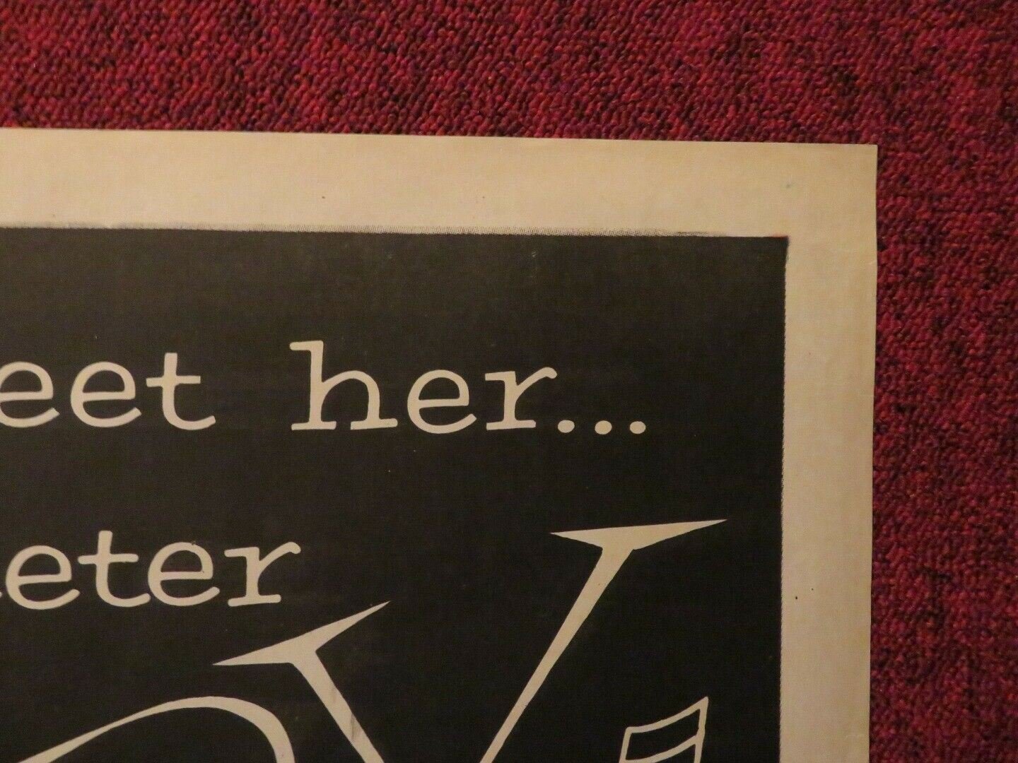 GLORY FOLDED US ONE SHEET POSTER MARGERET O'BRIEN WALTER BRENNAN 1956 Movie posters