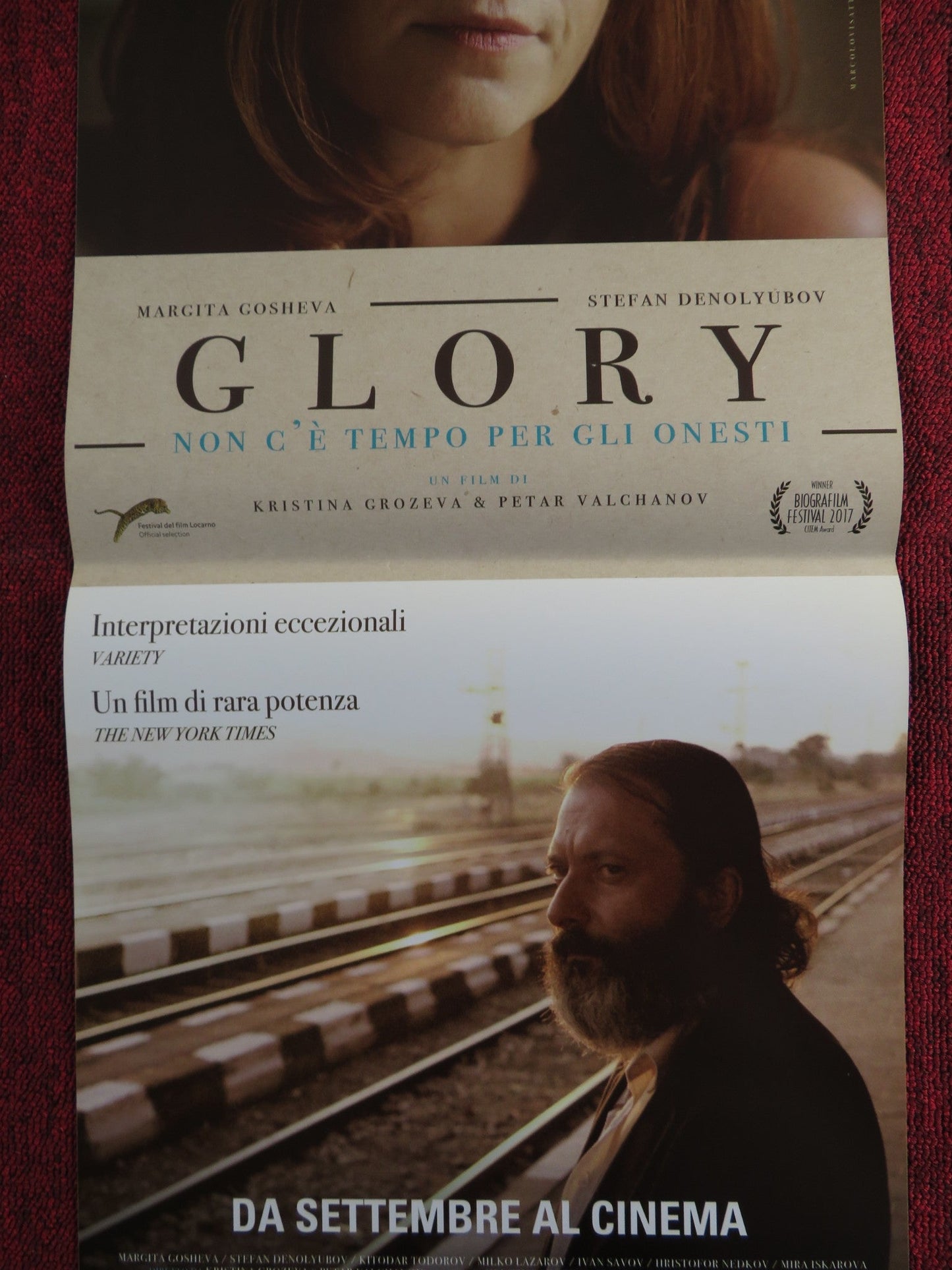 GLORY ITALIAN LOCANDINA POSTER MARGITA GOSHEVA STEFAN DENOLYUBOV 2016 Rendezvous Cinema Movie posters