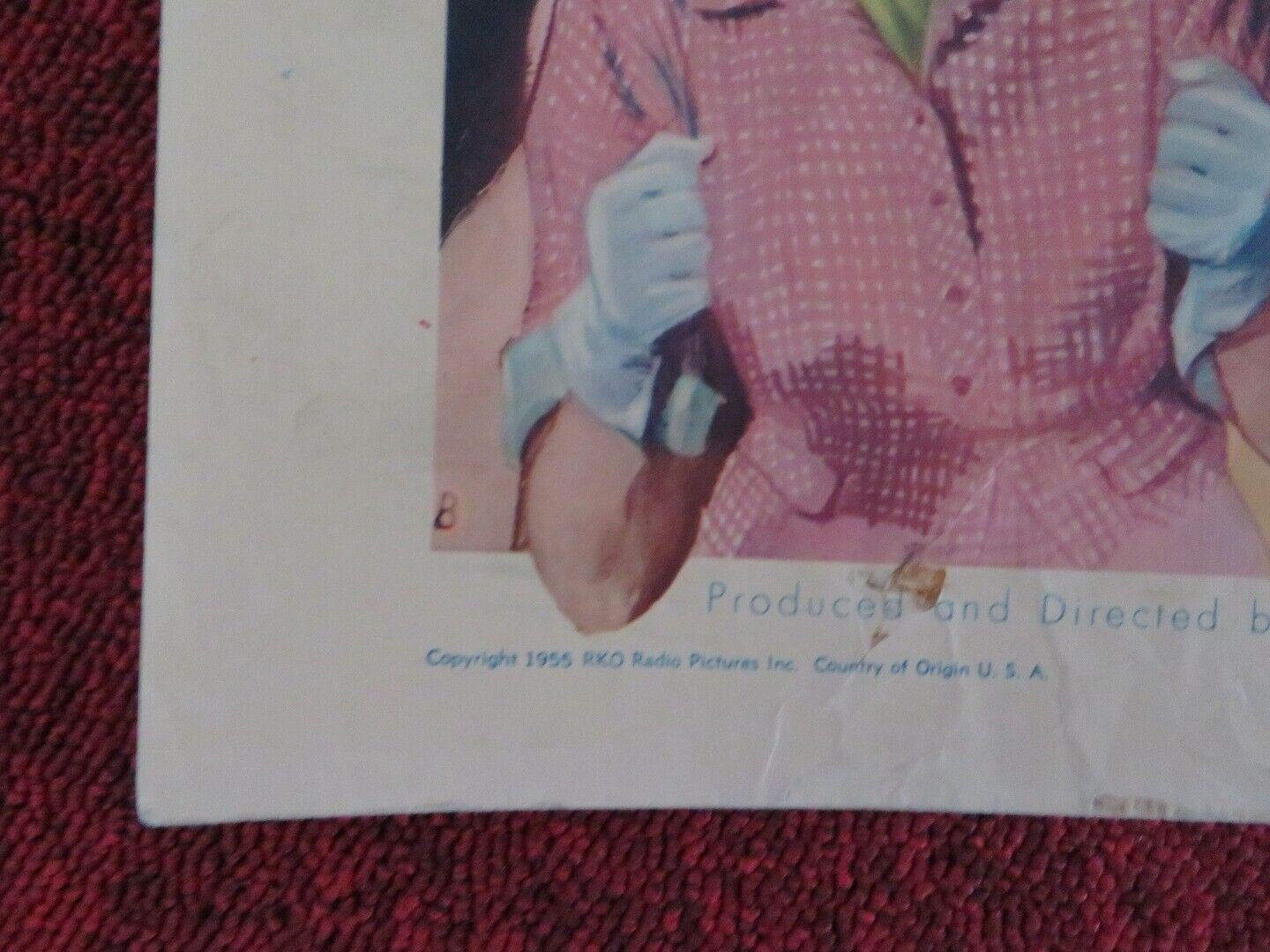 GLORY US HALF SHEET (22"x 28") POSTER MARGARET O'BRIEN 1955 Movie posters