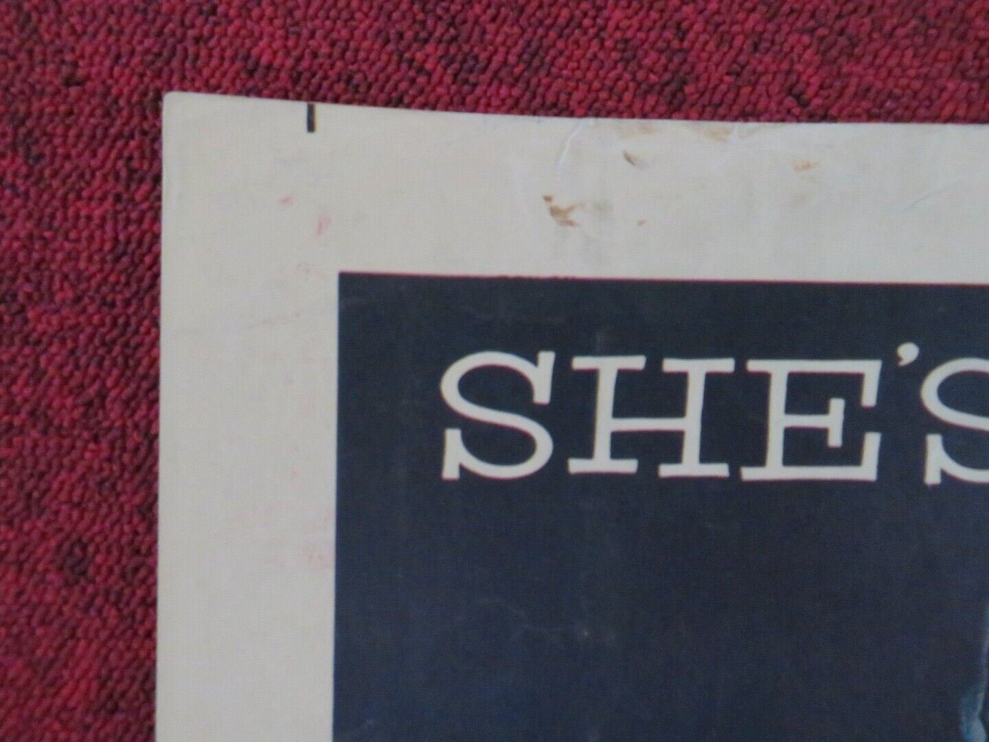 GLORY US HALF SHEET (22"x 28") POSTER MARGARET O'BRIEN 1955 Movie posters