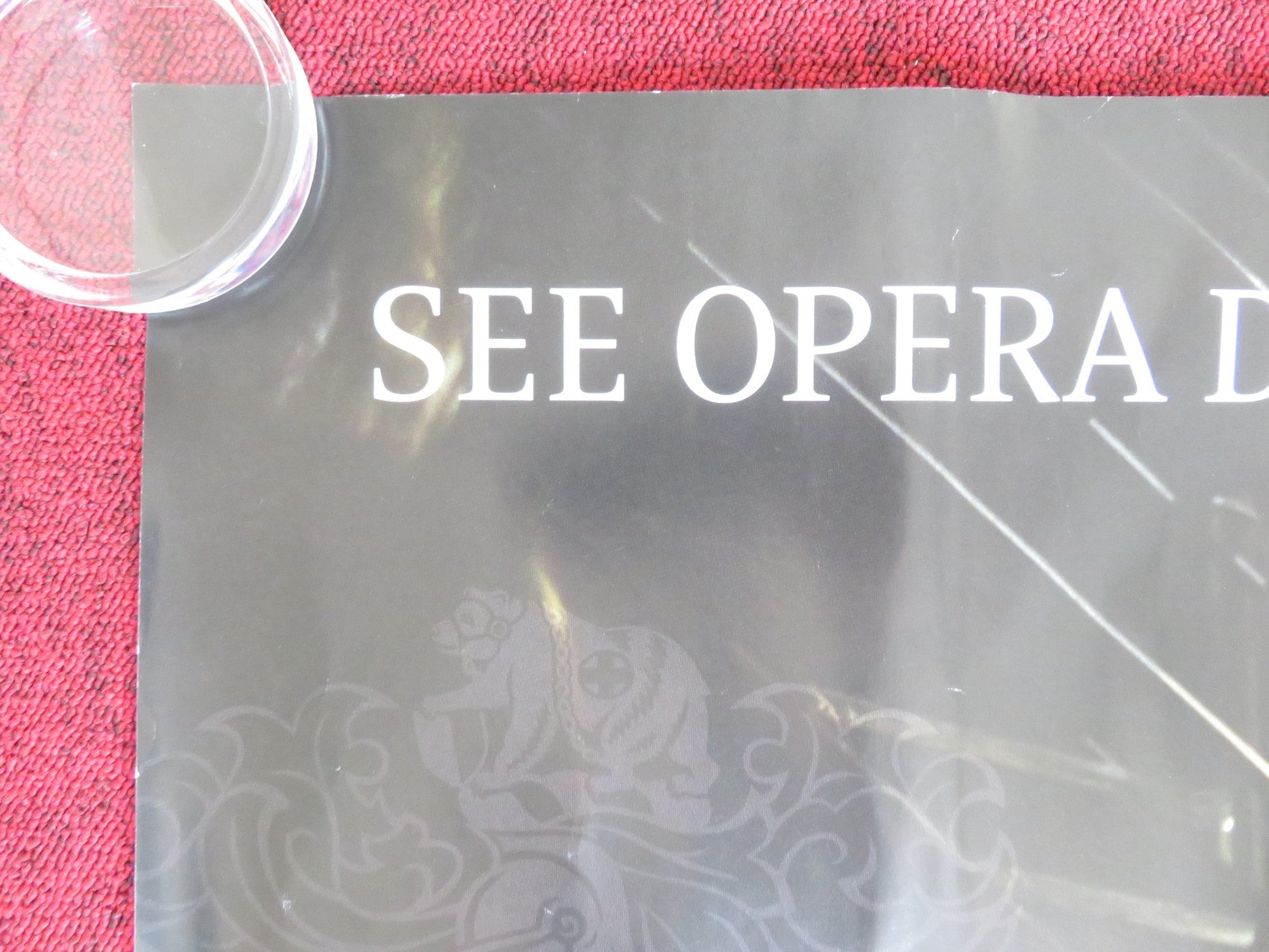 GLYNDBOURNE FESTIVAL UK QUAD ROLLED POSTER OPERA 2013 Rendezvous Cinema Movie posters