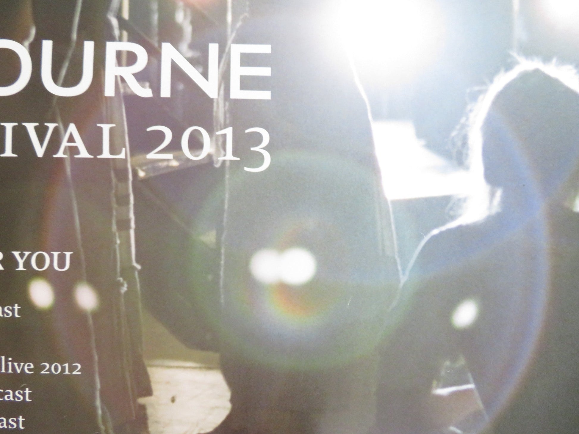 GLYNDBOURNE FESTIVAL UK QUAD ROLLED POSTER OPERA 2013 Rendezvous Cinema Movie posters