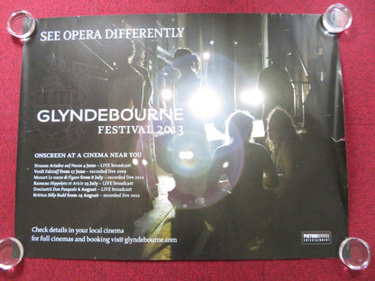 GLYNDEBOURNE FESTIVAL UK QUAD (30"x 40") ROLLED POSTER 2013 Rendezvous Cinema Movie posters