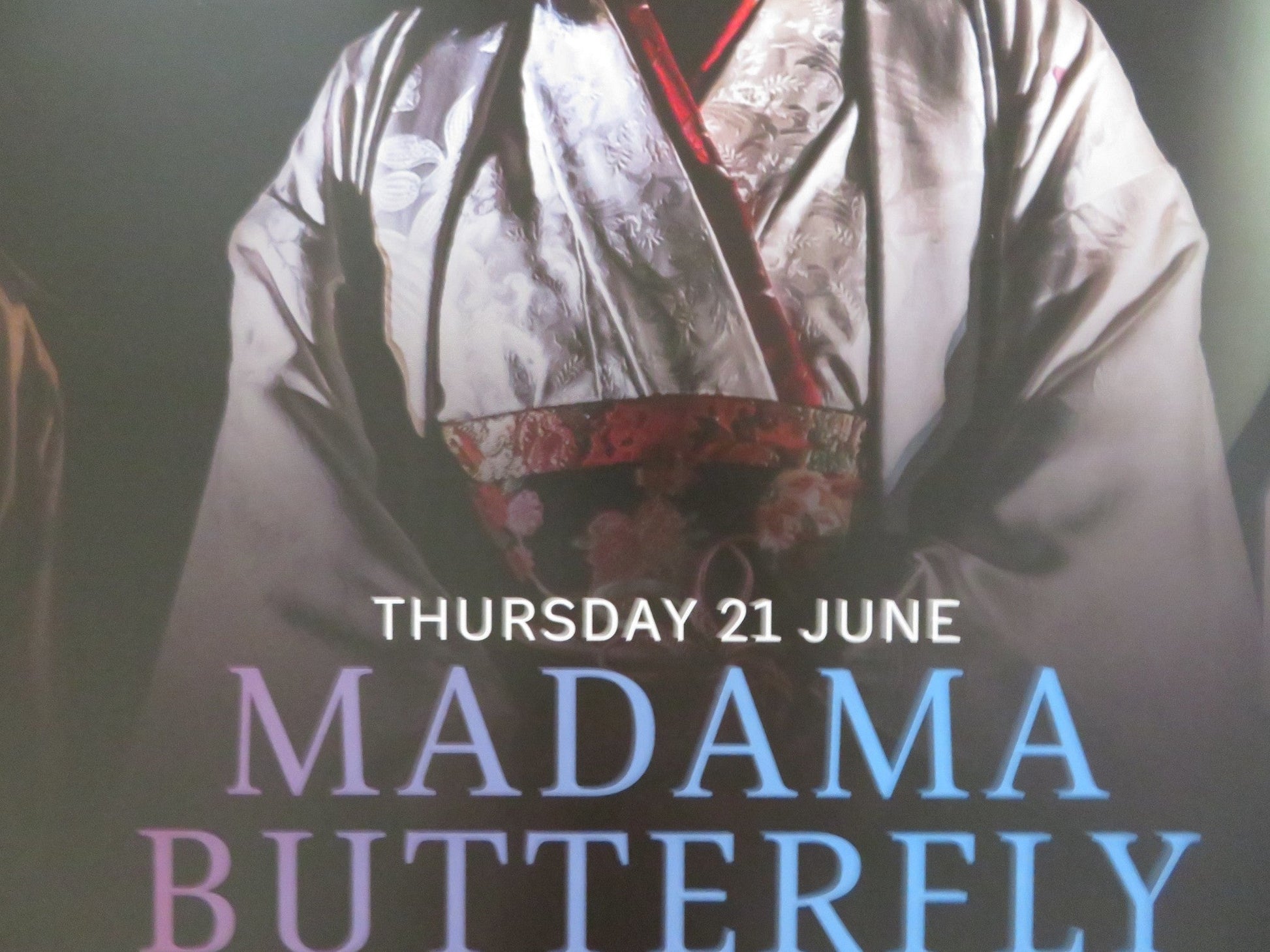 GLYNDEBOURNE FESTIVAL UK QUAD ROLLED POSTER VANESSA MADAME BUTTERFLY SAUL 2015 Rendezvous Cinema Movie posters