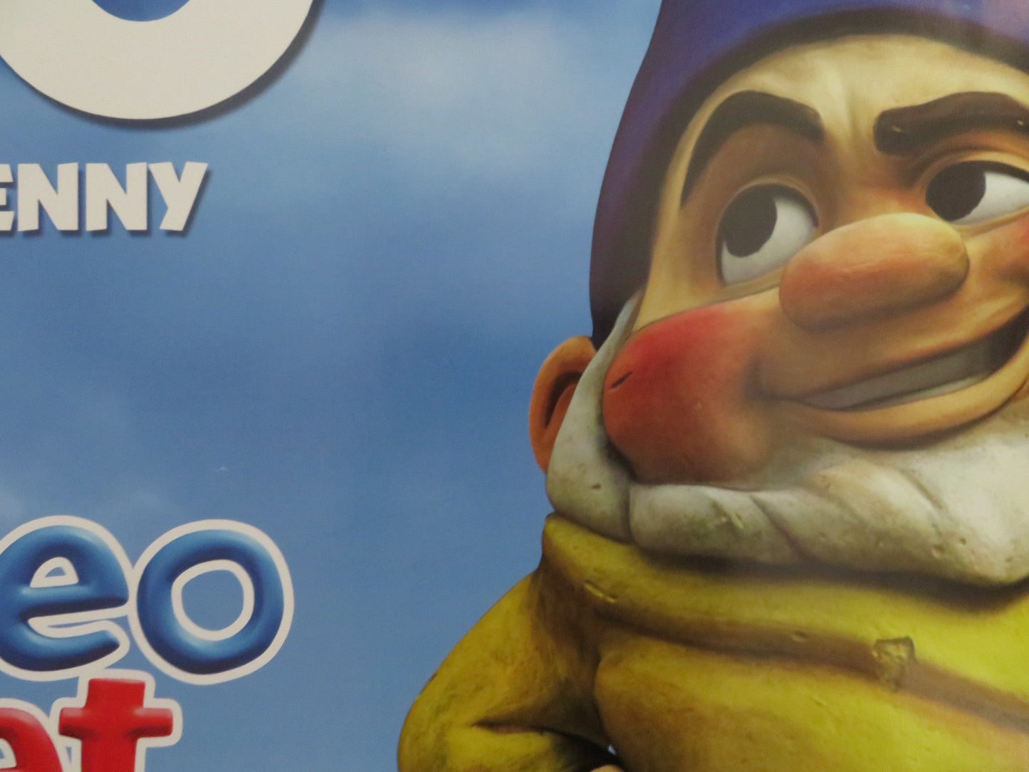 GNOMEO AND JULIET UK QUAD (30"x 40") ROLLED POSTER JAMES MCAVOY EMILY BLUNT 2011 Rendezvous Cinema Movie posters