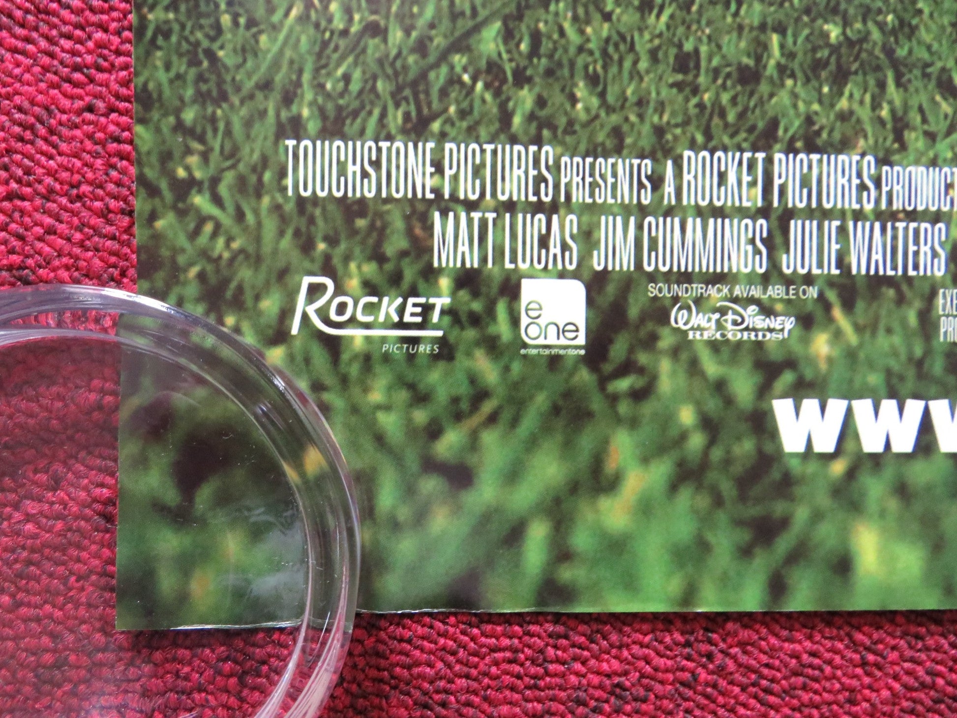 GNOMEO AND JULIET UK QUAD (30"x 40") ROLLED POSTER JAMES MCAVOY EMILY BLUNT 2011 Rendezvous Cinema Movie posters