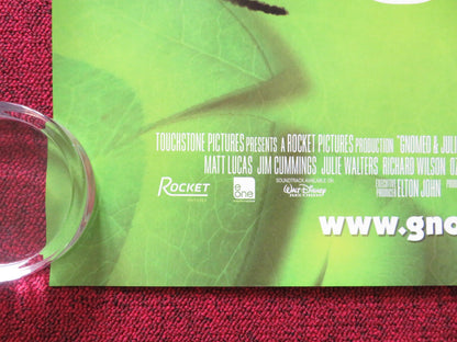 GNOMEO AND JULIET UK QUAD (30"x 40") ROLLED POSTER JAMES MCAVOY EMILY BLUNT 2011 Rendezvous Cinema Movie posters